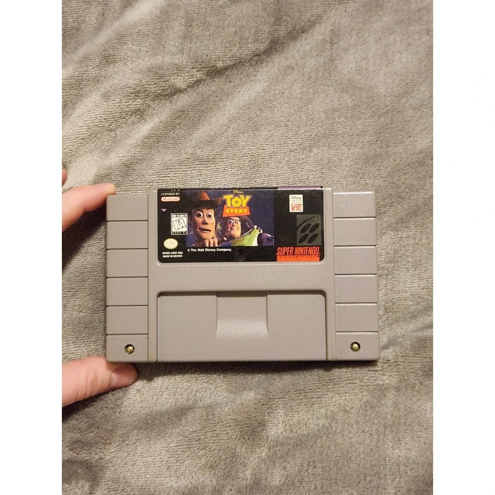 Nintendo Disney's Toy Story (Super Nintendo, SNES 1995) Authentic Cartridge Only